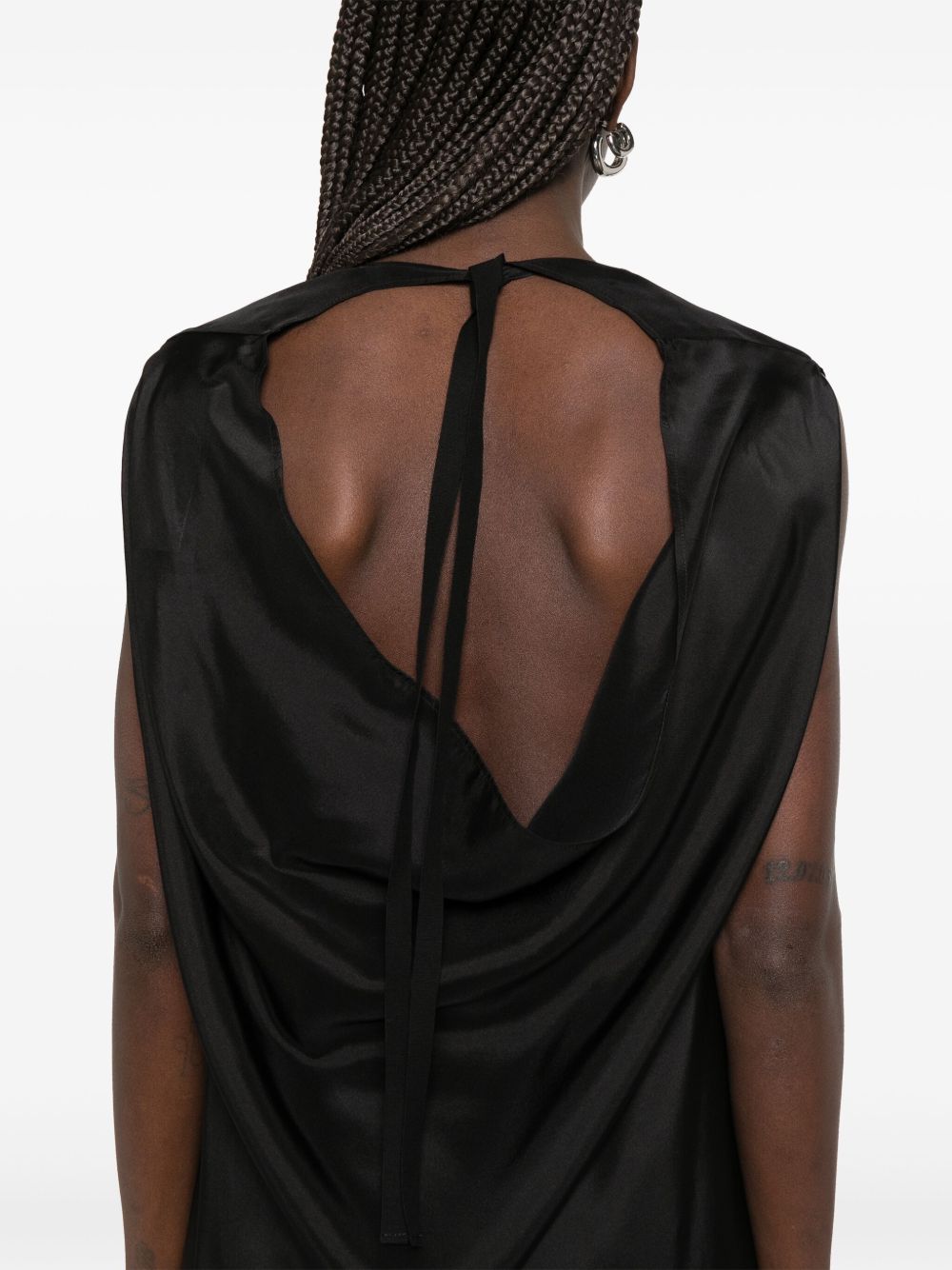 ワンピース MM6 MAISON MARGIELA Women Mid Skirts S52DA0064 M35244 900 Bl midi dress woman black - MM6 MAISON MARGIELA - d — 2